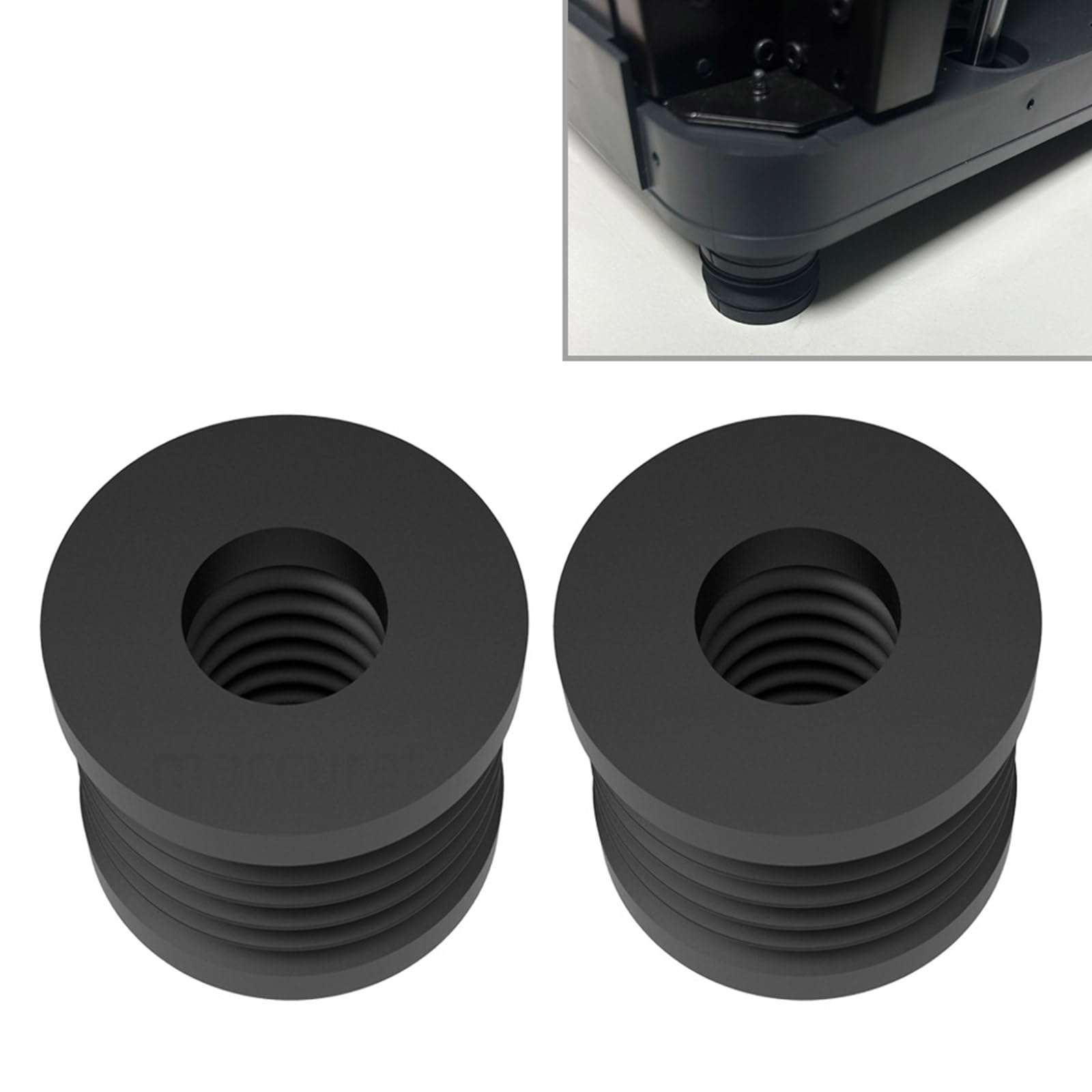 LIANXUE Anti Vibration Feet Pad for Bambu Lab X1 Series and P1P Universal 3D Printer Rubber Foot 4Pcs / 8Pcs/ 12Pcs 4