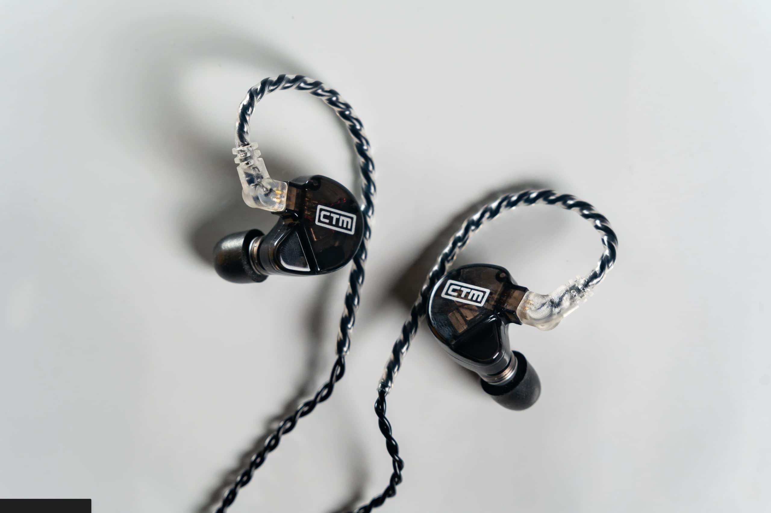 CTM CE220 - Pro Isolating Dual Driver Wired Earphones by Clear Tune Monitors (Smoke) 2