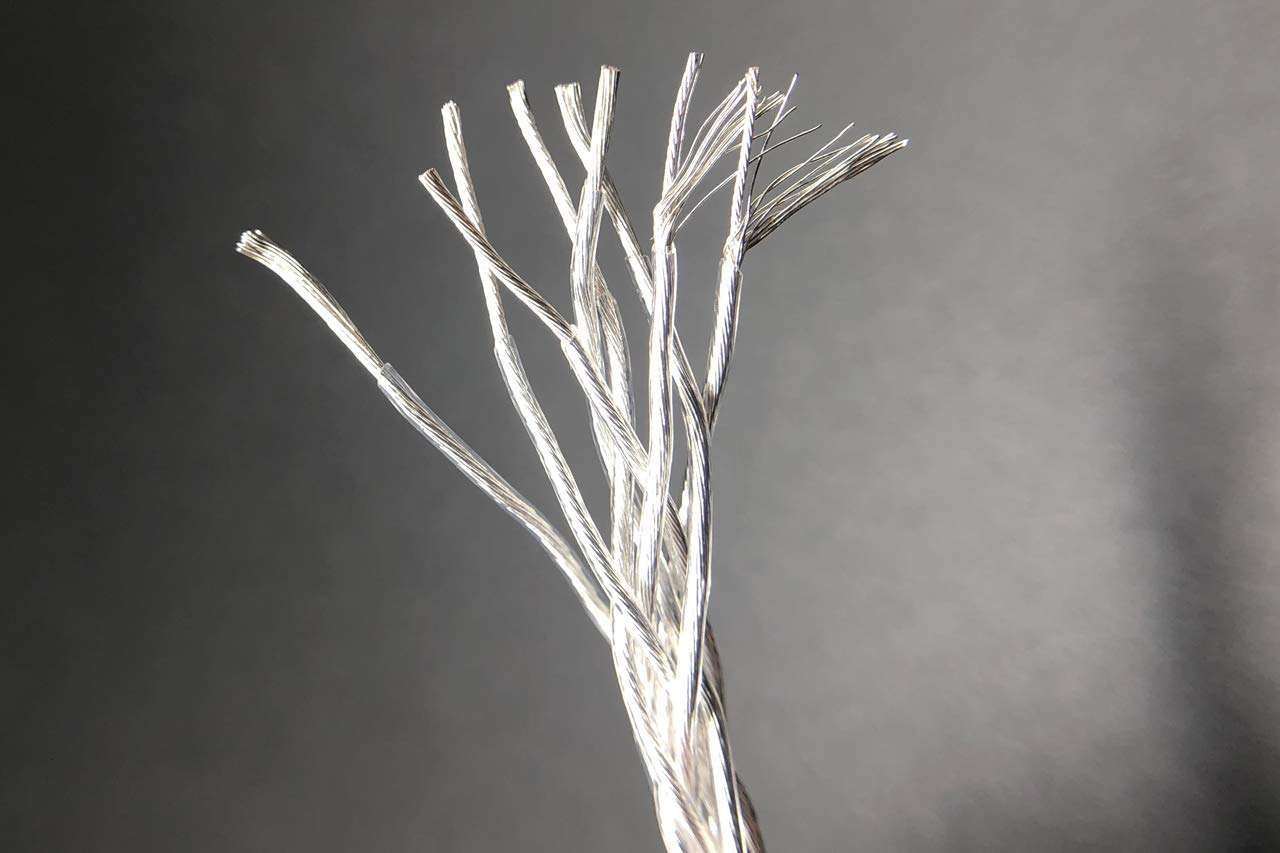 Youkamoo 4-Pin XLR to 4.4mm Balanced 4 Pole Female Headphone Audio Adapter Cable 15CM, 8 Core Silver Plated Adapter Cable 5