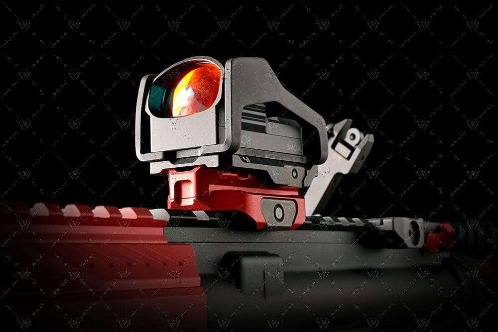 Strike Industries Reflex Exoskeleton R.EX Picatinny Riser (REX Riser Red) 5