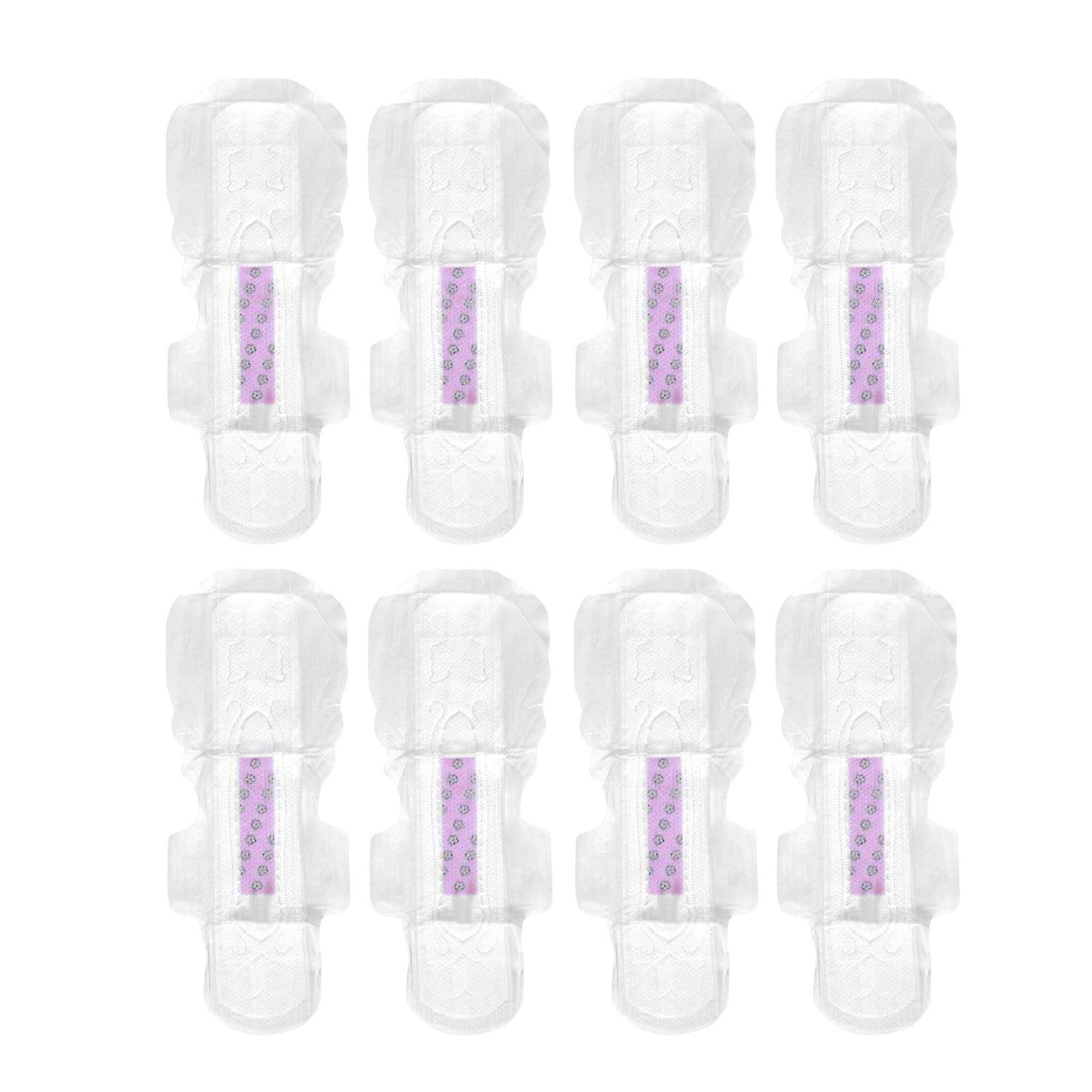 CareDone(Pack of 24)Ultra Thin Rash Free Sanitary Pads for Women-8XLPads with Disposal Cover, Heavy Flow-wider Back Design, Zero Toxins, Unscented, Antibacterial Extra Long Sanitary Napkins for Women. 5