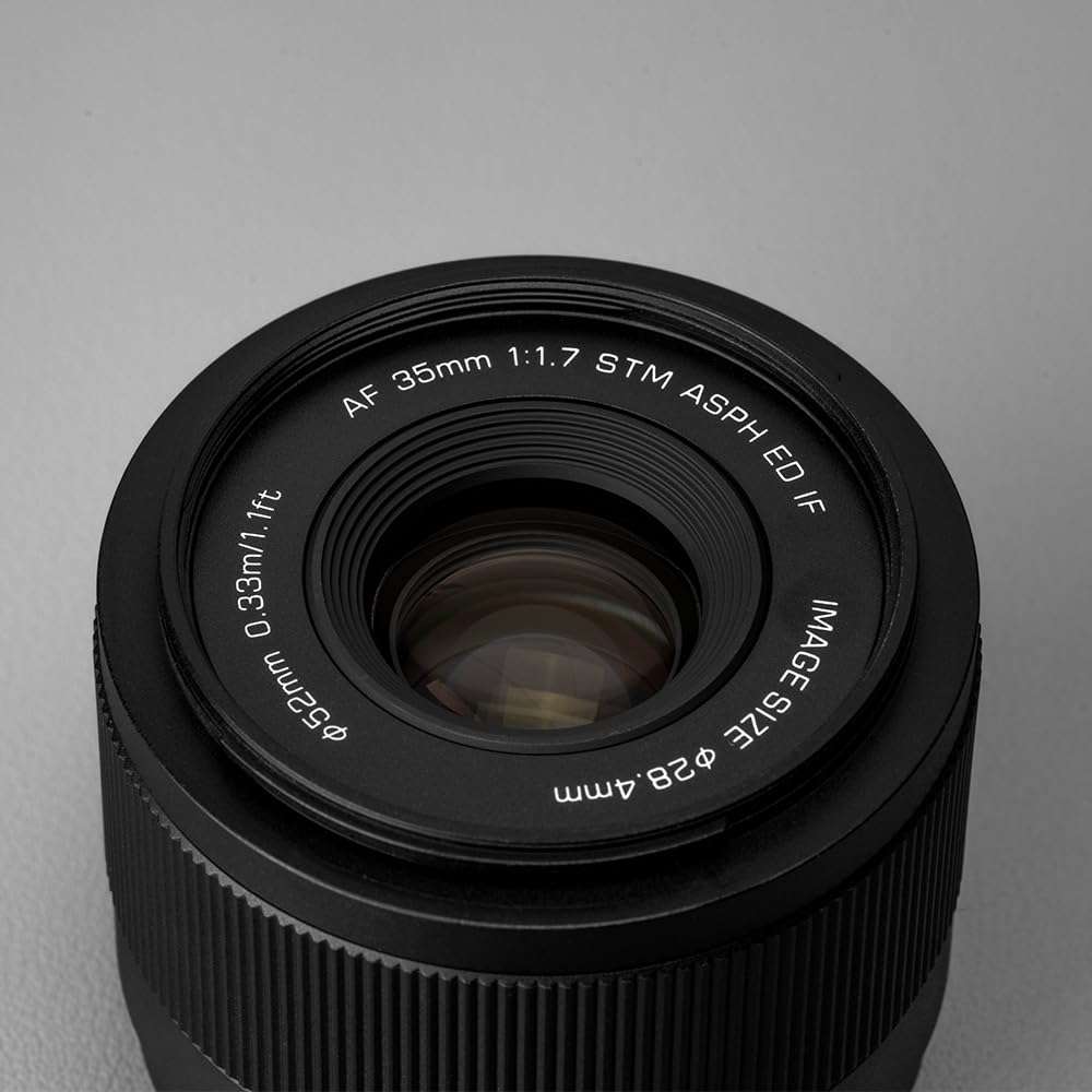 Viltrox 35mm f1.7 for Sony E Mount, Auto Focus AF 35mm f1.7 for Sony E-Mount A7 A7II A7III A7RII A7RIII A7RIV A7SIII A9 A7C A6400 A6000 A6600 A6100 A6500 4
