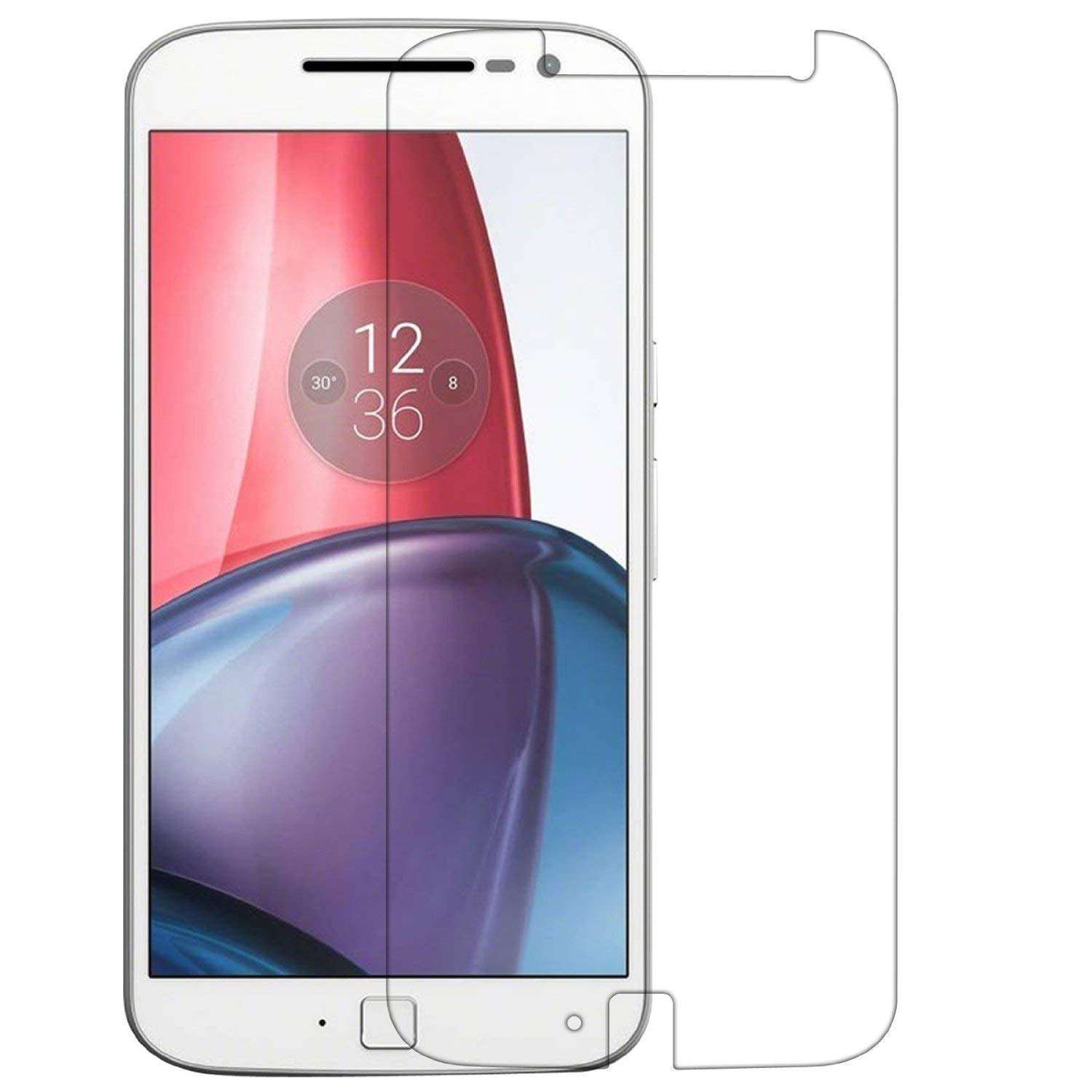 Spark Screen Protector for Motorola Moto G4 - Anti Blueray Flexiable Fiber Glass Anti Shock Impossible Film - Not a Tempered Glass - Blue Light Resistant