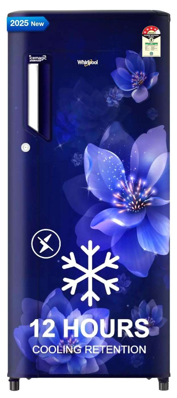 Whirlpool 192 L 4 Star Icemagic Powercool Direct-Cool Single Door Refrigerator (215 IMPC PRM 4S SAPPHIRE MULIA-Z) 1