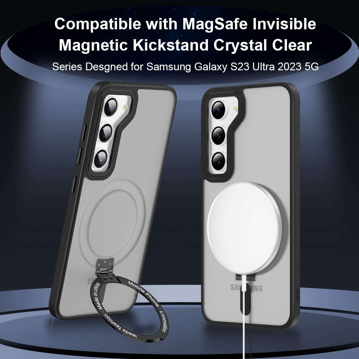 Samsung Galaxy S23 Case, 3D Printed Cute Cat Meow Pattern Case, Ultra Thin Flexible Soft Rubber Protective Phone Case Cover for Samsung Galaxy S23 Case (Palm) 2