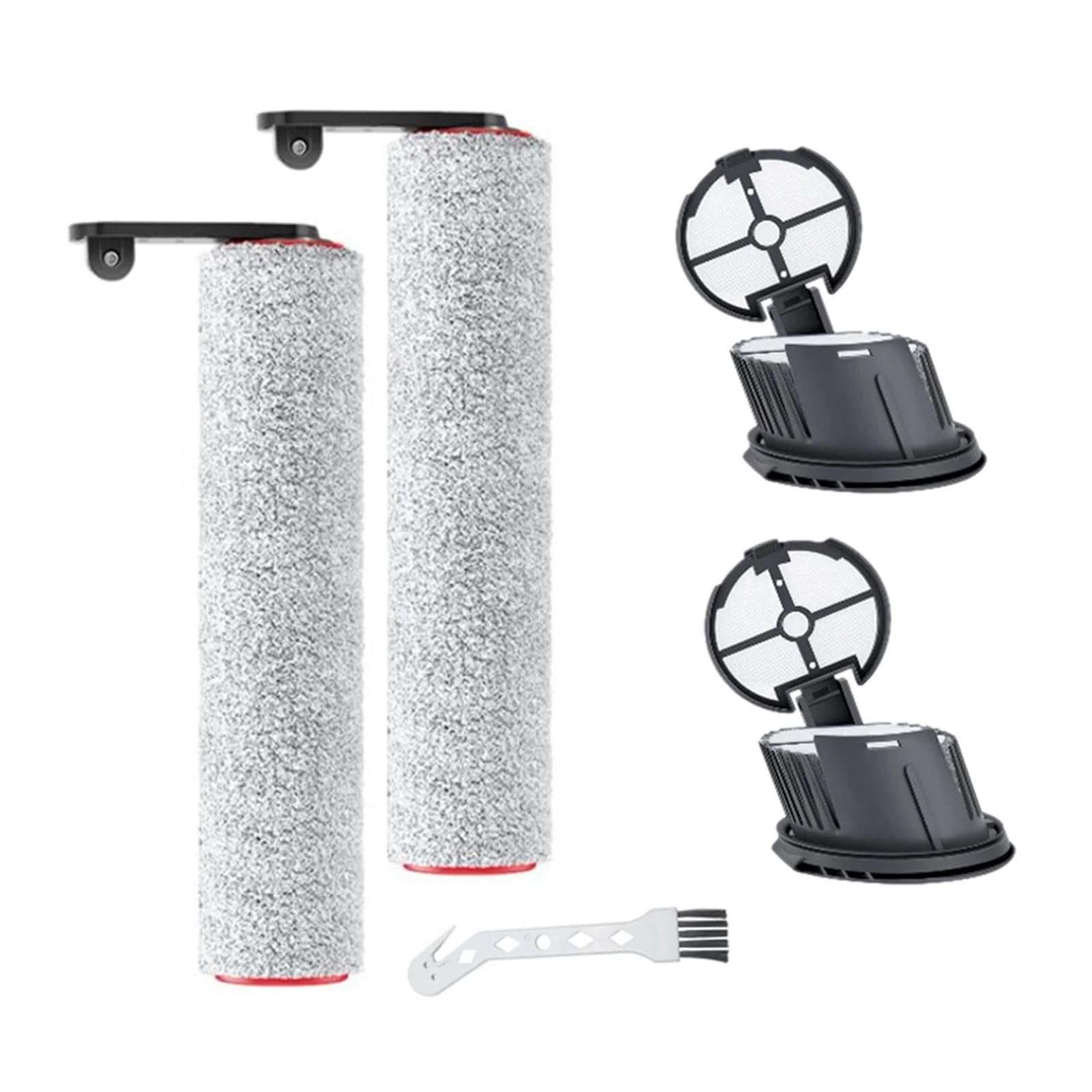 Compatible For Dreame H14 Pro / H20 Ultra/H30 Ultra H13 Pro Floor Scrubber Vacuum Cleaner Roller Brush Hepa Filters Accessories 1