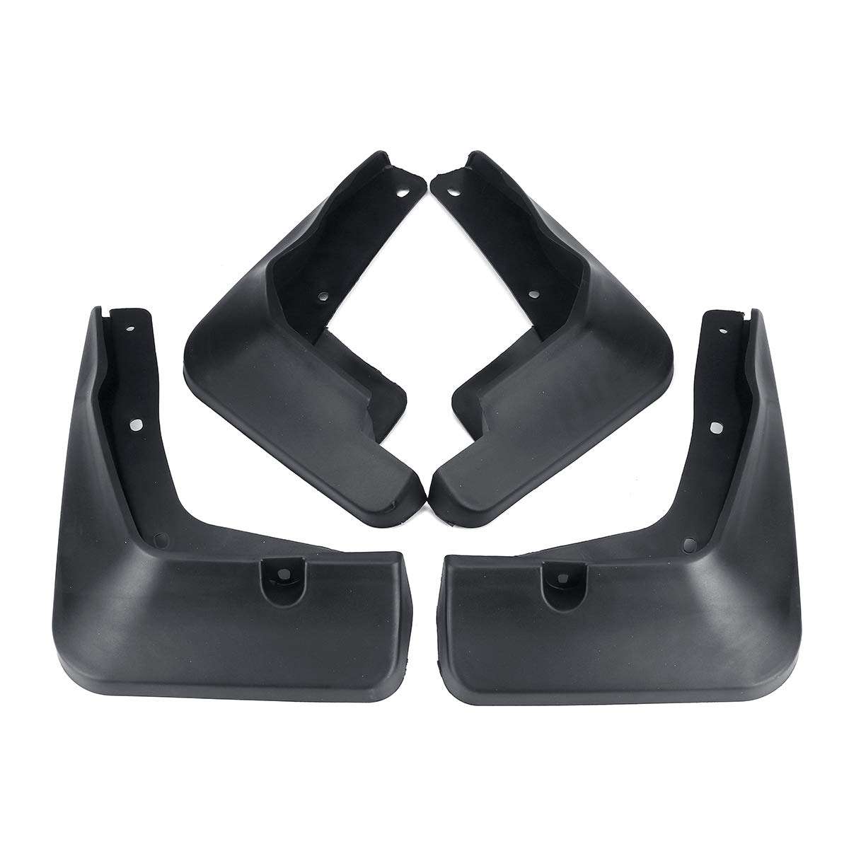 Oshotto (O.E.M Fitting Cup Type) Mud Flap/Splash Guard Compatible with Tata TATA Bolt (Set of 4) 2