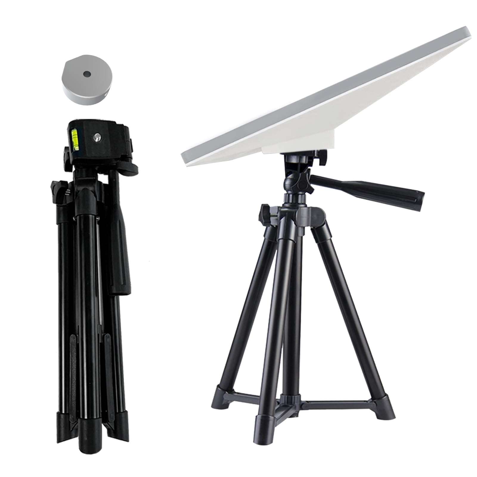 Starlink Mini Tripod Mount, Starlink Mini Adapter with 1/4'' Screw Easy Mounting on Tripod Stand, Adjustable Height and Tile- JKLJ-98