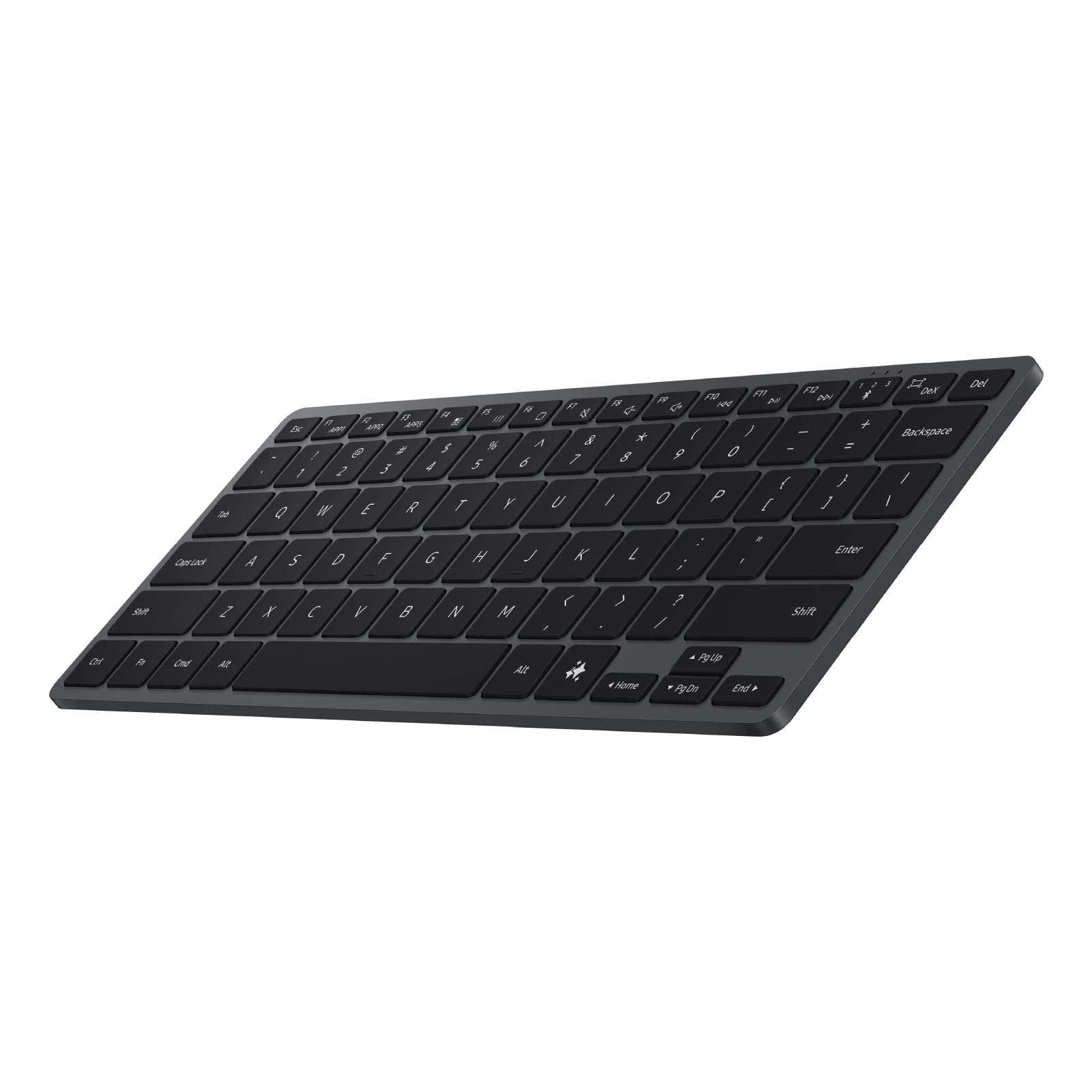 Samsung Smart Keyboard, Bluetooth Multi-Device Keyboard for Galaxy Phones, Tablets & Laptops, Slim Lightweight Design, AI Shortcut Key, Long Battery Life, EJ-B7800UBEGUJ, Dark Gray 3