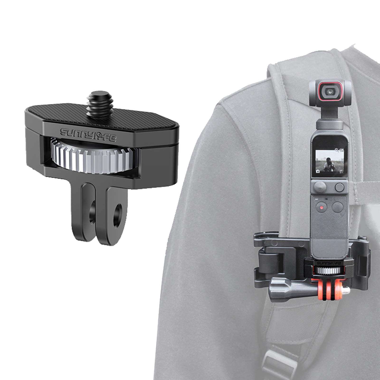 VMS INDIA Mini 1/4 Mount Adapter with Screw Thread Camera Accessory Parts for ONE X2/X 4