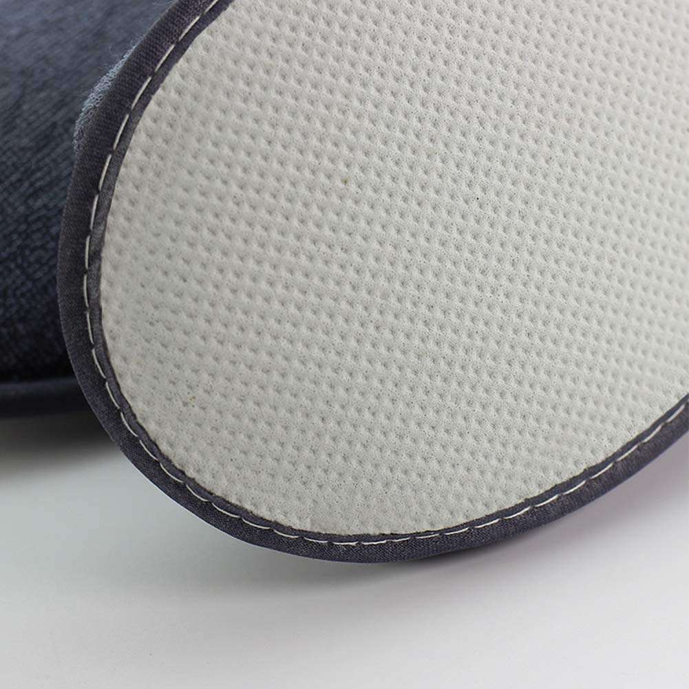 Denpetec Cozy Lightweight and Memory Foam Indoor Slippers for Womens and Mens, Foldable Slippers for Travel,Spa and Hotel 3