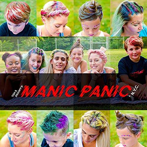 MANIC PANIC Raven Black Hair Color Gel - Dye Hard - Temporary Washable, Black Hair Styling Gel for Kids & Adults 3