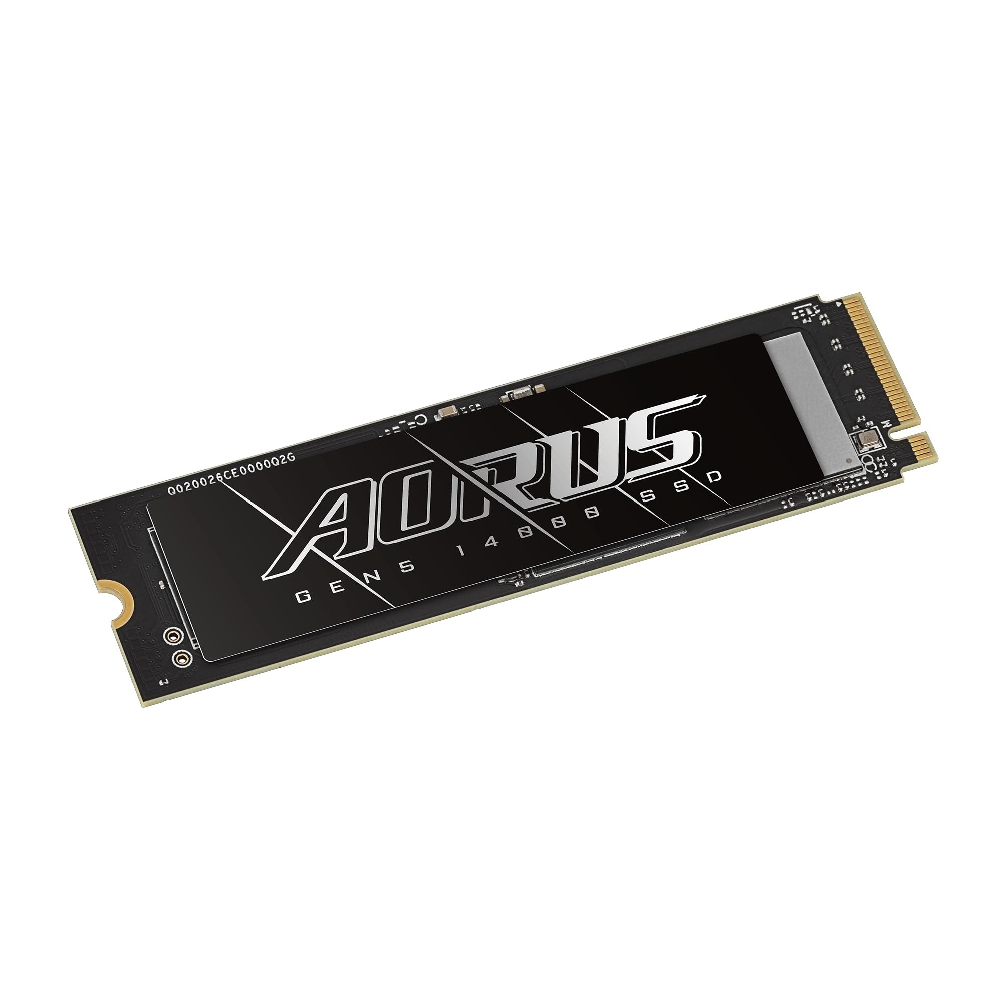 GIGABYTE Aorus 2TB M.2 Solid State Drive Gen5 14000 (PCIe Gen 5.0 x4/NVMe 2.0) 5