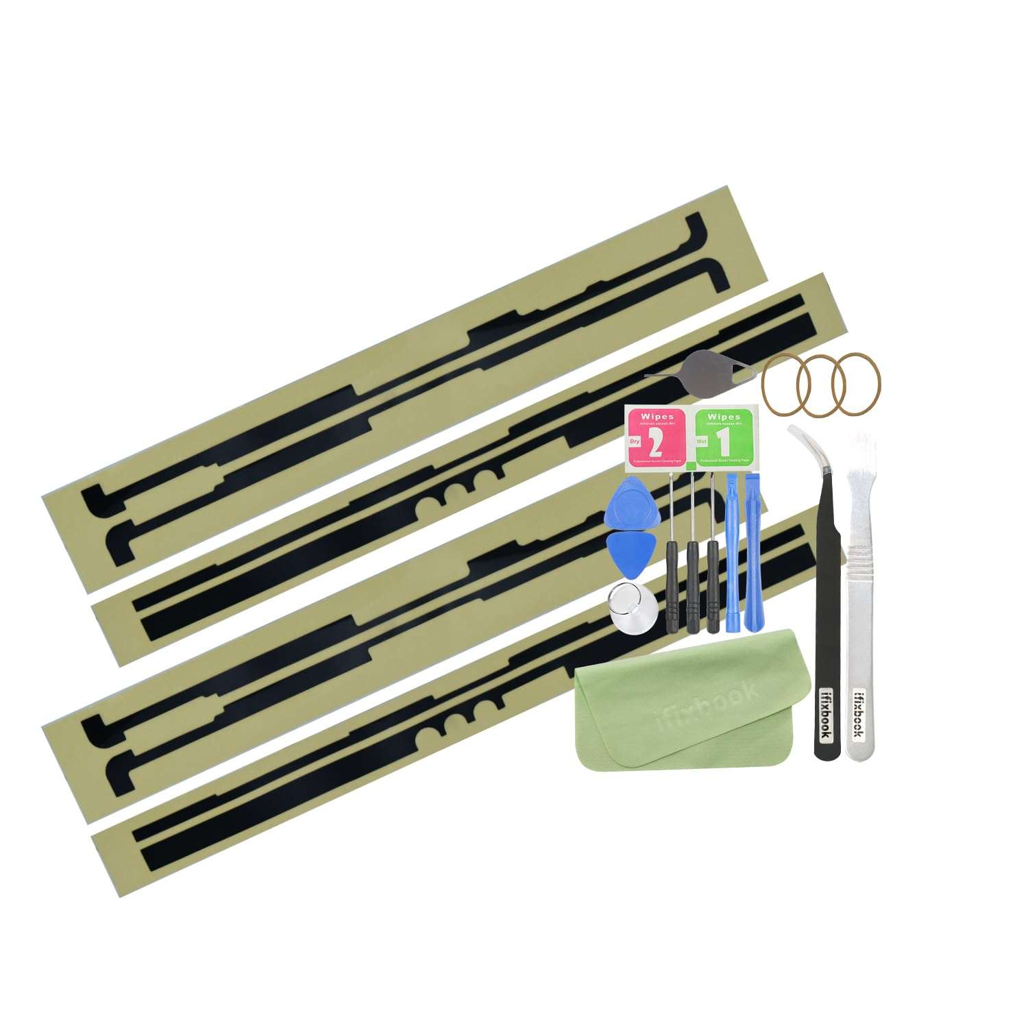 ifixbook LCD Screen Sticker Tape Adhesive Stripe Paper Replacement for Microsoft Surface Pro 5/6/7 1