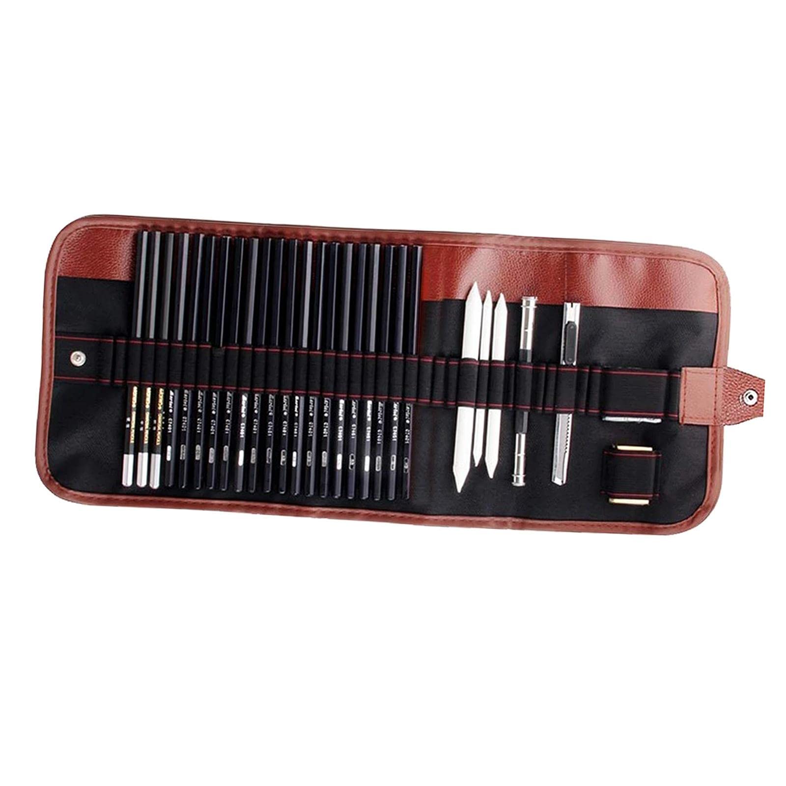 myaddiction Professional Drawing Pencil Set Sketching Painting Artist School Charcoal 5