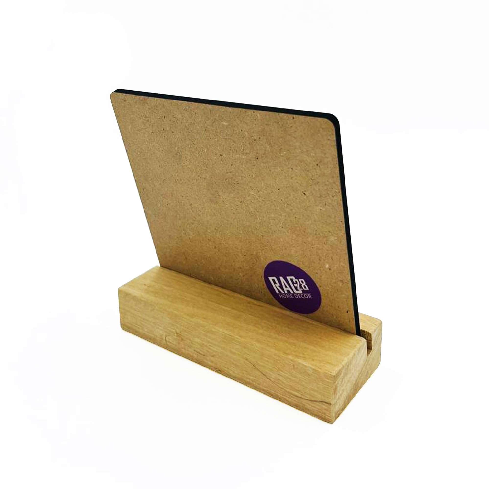 RAG28 Wooden Believe in Yourself Study Office Table Decor Showpiece Home Decor Items (Size: 6.5X6 Inches, EK8) 5