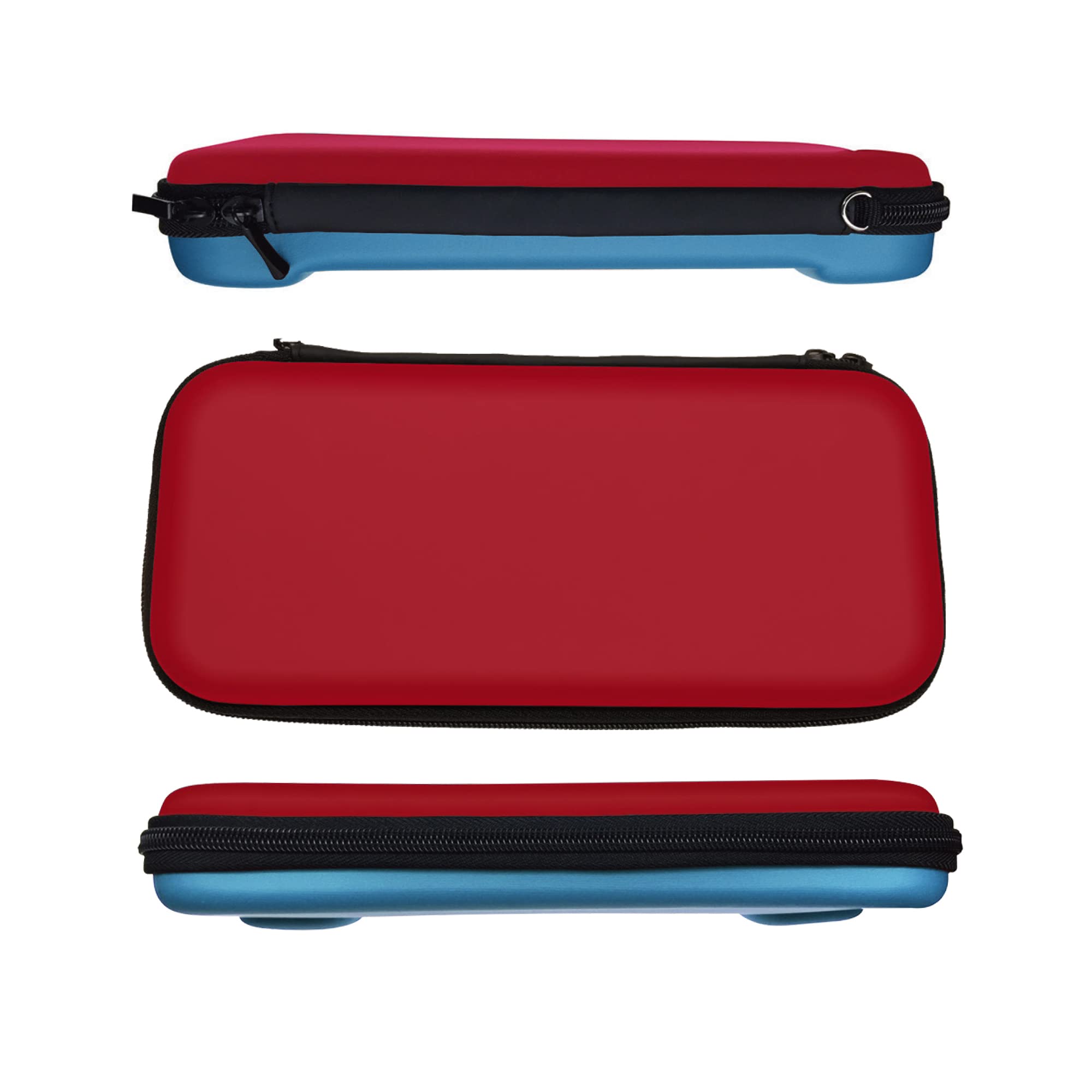 Protective Carrying Case Compatible With Nintendo Switch Lite, Blue; Red (NLCASE550) 1