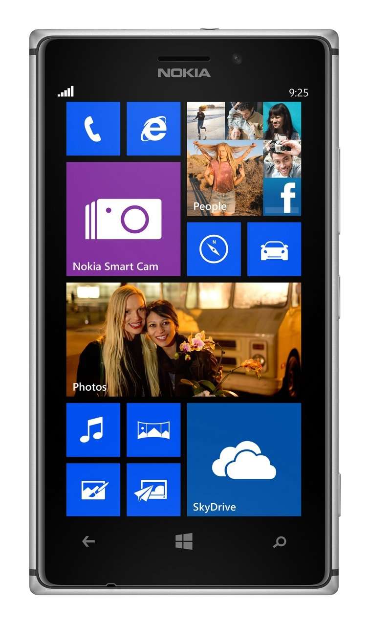 NOKIA LUMIA 925 WHITE 16GB RM-892 FACTORY UNLOCKED LTE 4G 3G 2G (2G & 3G HSDPA 850/900/1900/2100 & 4G 800/900/1800/1900/2100/2600)