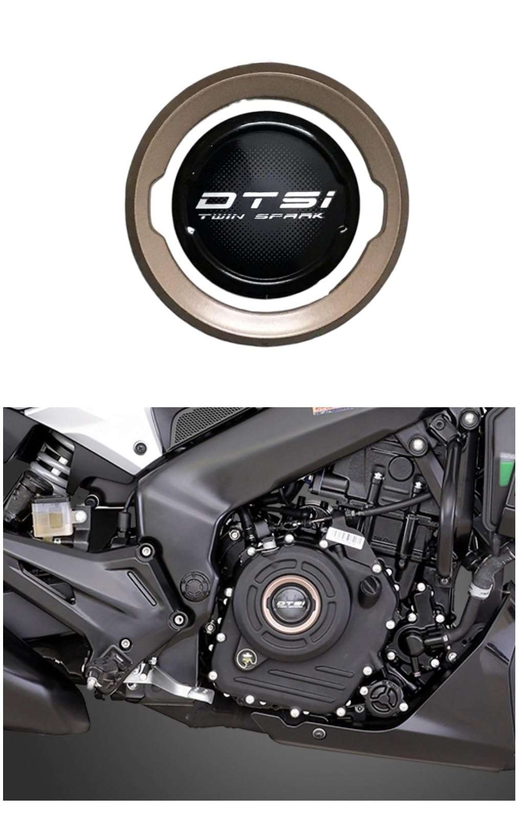 PHITO New Bike Fancy Engine Side Mono Kit Stickers Compatible for DOMIN-r400/200LOGO03 1