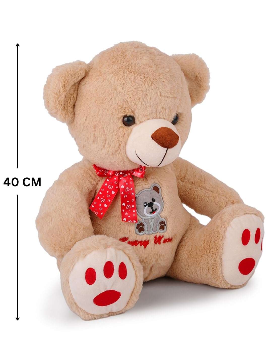 Dukiekooky Cute Teddy Bear Plush Toy|Soft Stuffed Animal|for Boys & Girls | Ideal for Gifting & Special Occasions | Hight- 40 CM 5