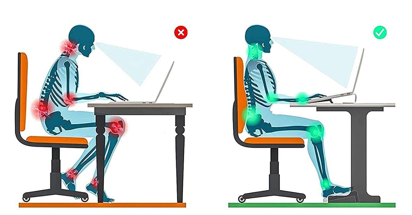 Bataniya Aluminum Laptop Stand | Anti-Slip Laptop Stand for Apple, Dell, HP, Lenovo, Asus, Acer, All Brands Laptops 4