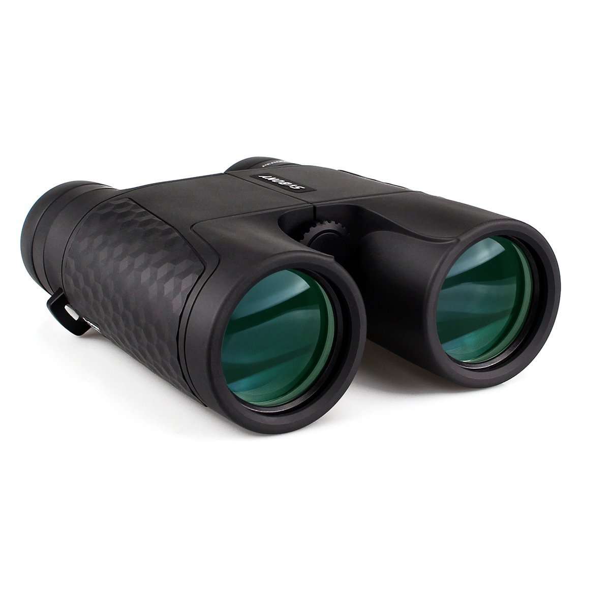 SVBONY SV30 Compact Binoculars for Adults,10x42 Binoculars Lightweight with Neck Strap,Fixed Focus Binoculars Red for Sports Events Camping Bird Watching 1