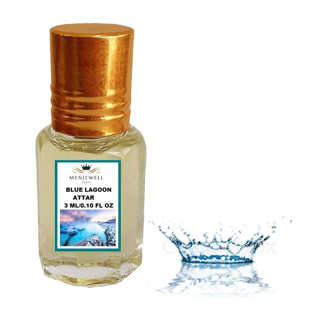 Menjewell Fragrances Blue Lagoon Attar, 3 Ml, 50 g 1
