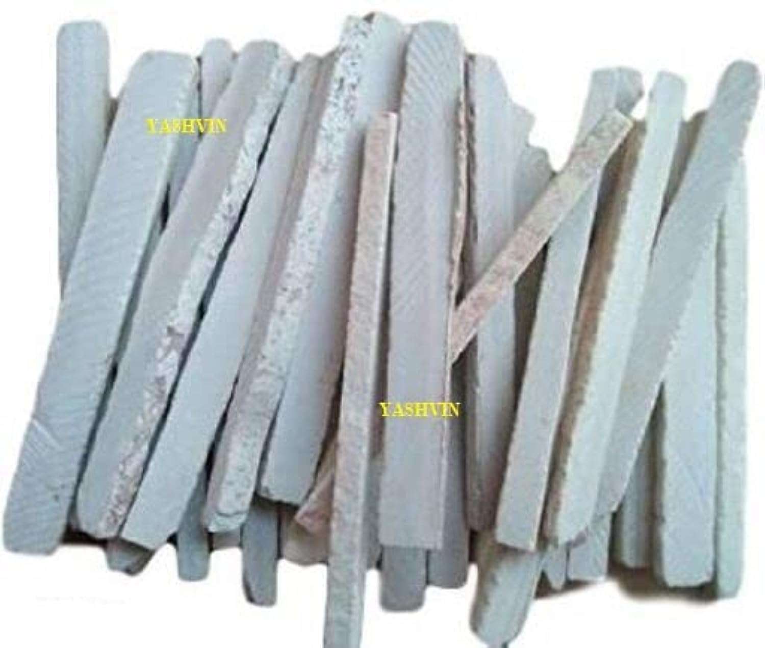 Shevin Fun Writing Natural Earthy Slate Bar Natural Limestone Slate Chalk Pencil - Pack of 100 PCS (Saleti Chalk) ||||RT784 3