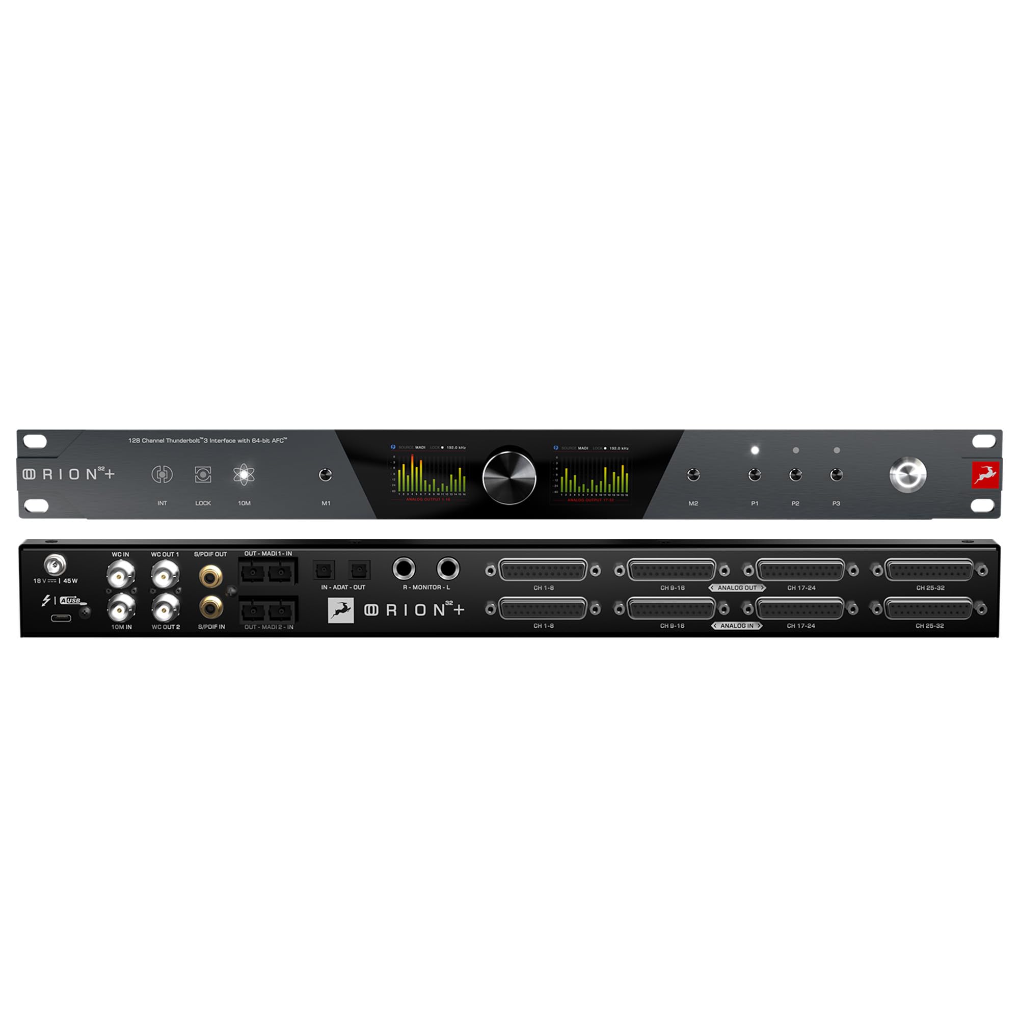 Antelope Audio USB Audio Interface w/32 Channel Mixing, Recording Studio Equipment for Production — Thunderbolt 3 Pro Audio Device Orion 32+ Gen 4 for PC Computer — Windows, macOS 4