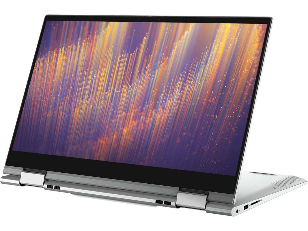 Dell Inspiron 7506 2-in-1 15.6" FHD Touch Laptop, Intel Core i5 1135G7, 16GB RAM, 512GB SSD, Backlit Keyboard, Iris Xe Graphics, MaxxAudio Pro, Fingerprint Reader, Silver, Windows 11 4
