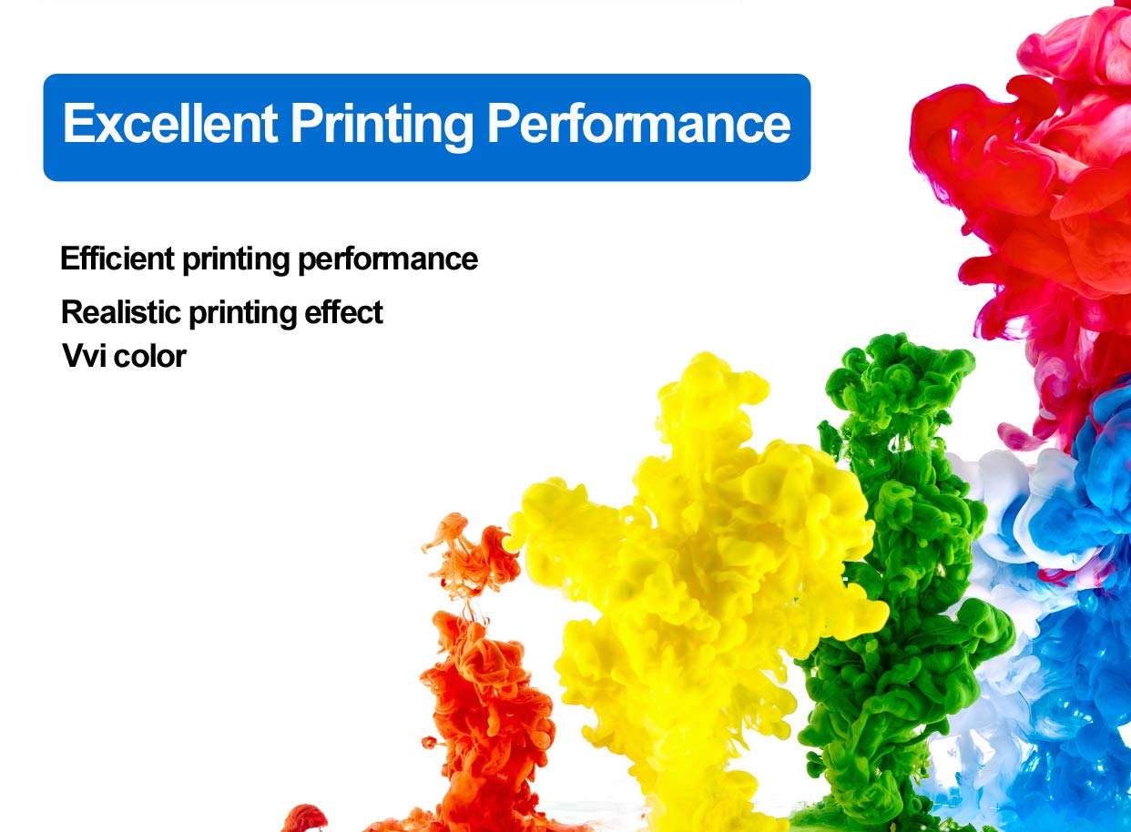 INK+ 2 Set Sublimation Ink Cartridge Compatible for Sawgrass Virtuoso SG500 SG1000 Printer(2 Black,2 Cyan,2 Magenta,2 Yellow,8-Pack) 6