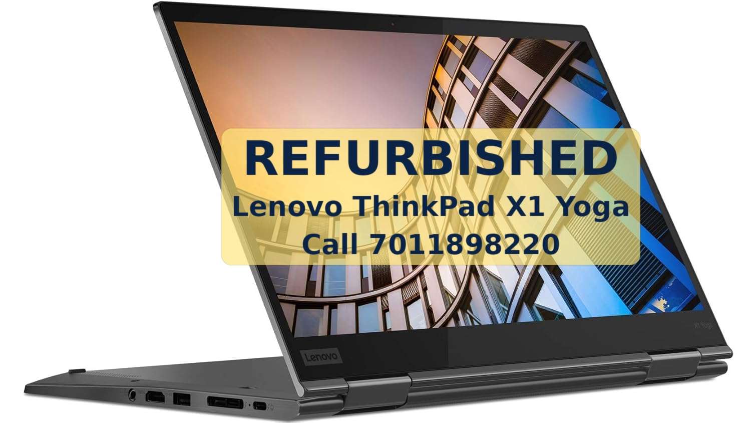 (Certified & Tested) ThinkPad X1 Yoga 14” 2-in-1 Touch Premium Business Laptop | Core i7 10th Gen | 16GB RAM | 256GB SSD | 1080p FHD Display | 360° Convertible | Stylus Pen | Iron Grey | Win 11 Pro 1
