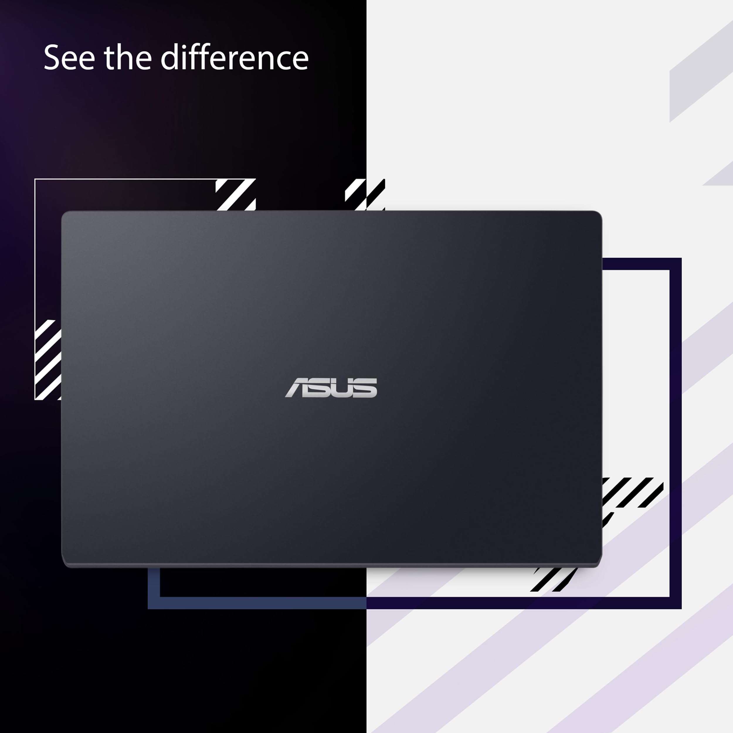 ASUS 15.6” Vivobook Go Slim Laptop, Intel Dual Core N4500, 4GB RAM, 128GB SSD, Windows 11, Star Black, L510KA-ES04 5