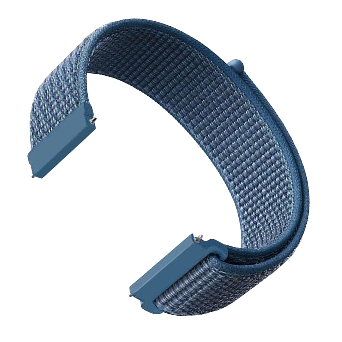 YODI Nylon Classic Strap Band for Noisefit Endure Smartwatch Only Straps Accessories for Men and Women [ Not for Any Other Models] (Lake Blue)