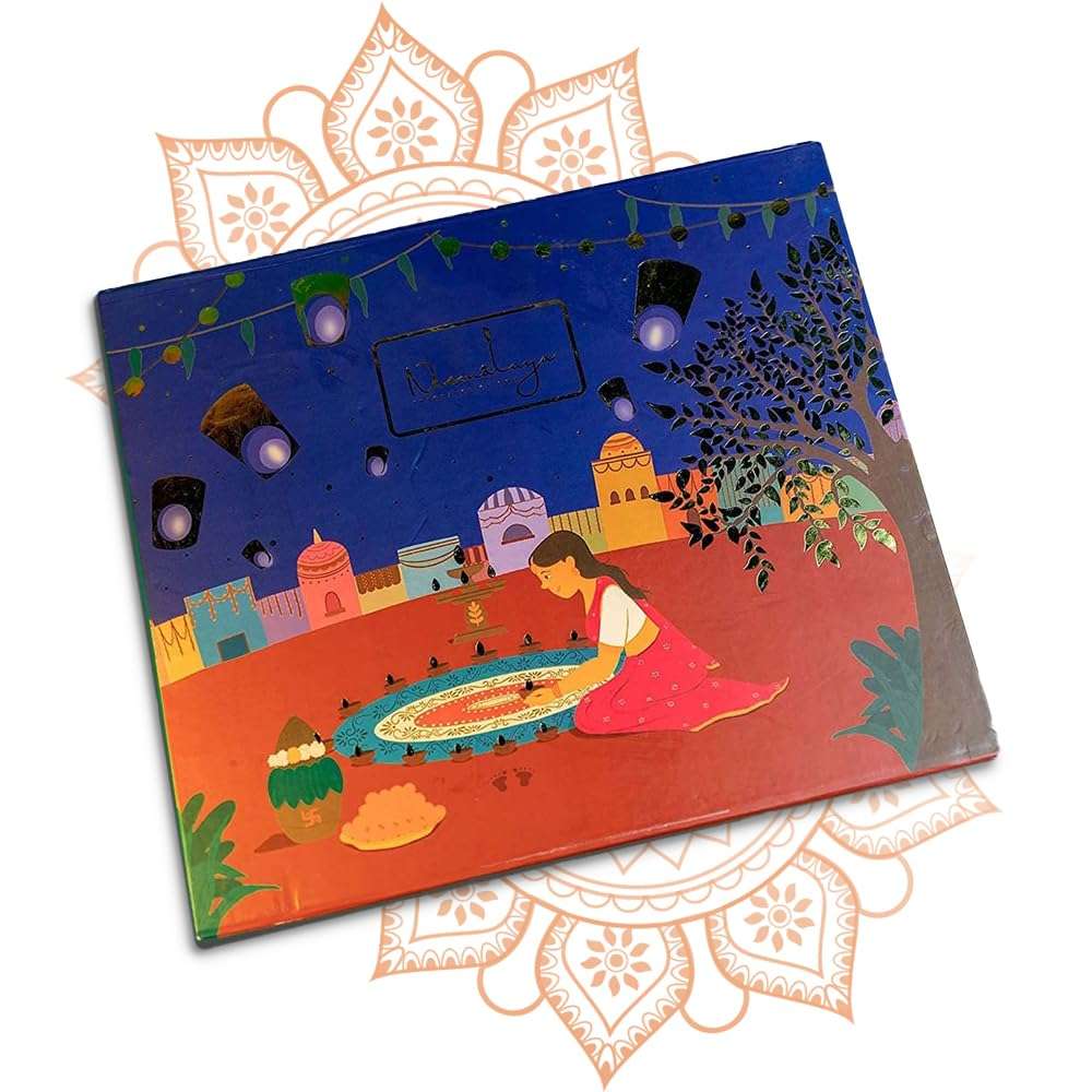 Nirmalaya Diwali Poojan Gift Box | Unique Diwali Gifts | Handmade Terracotta Diya | Pooja samagri | Diwali Gifts for Family and Friends… 1