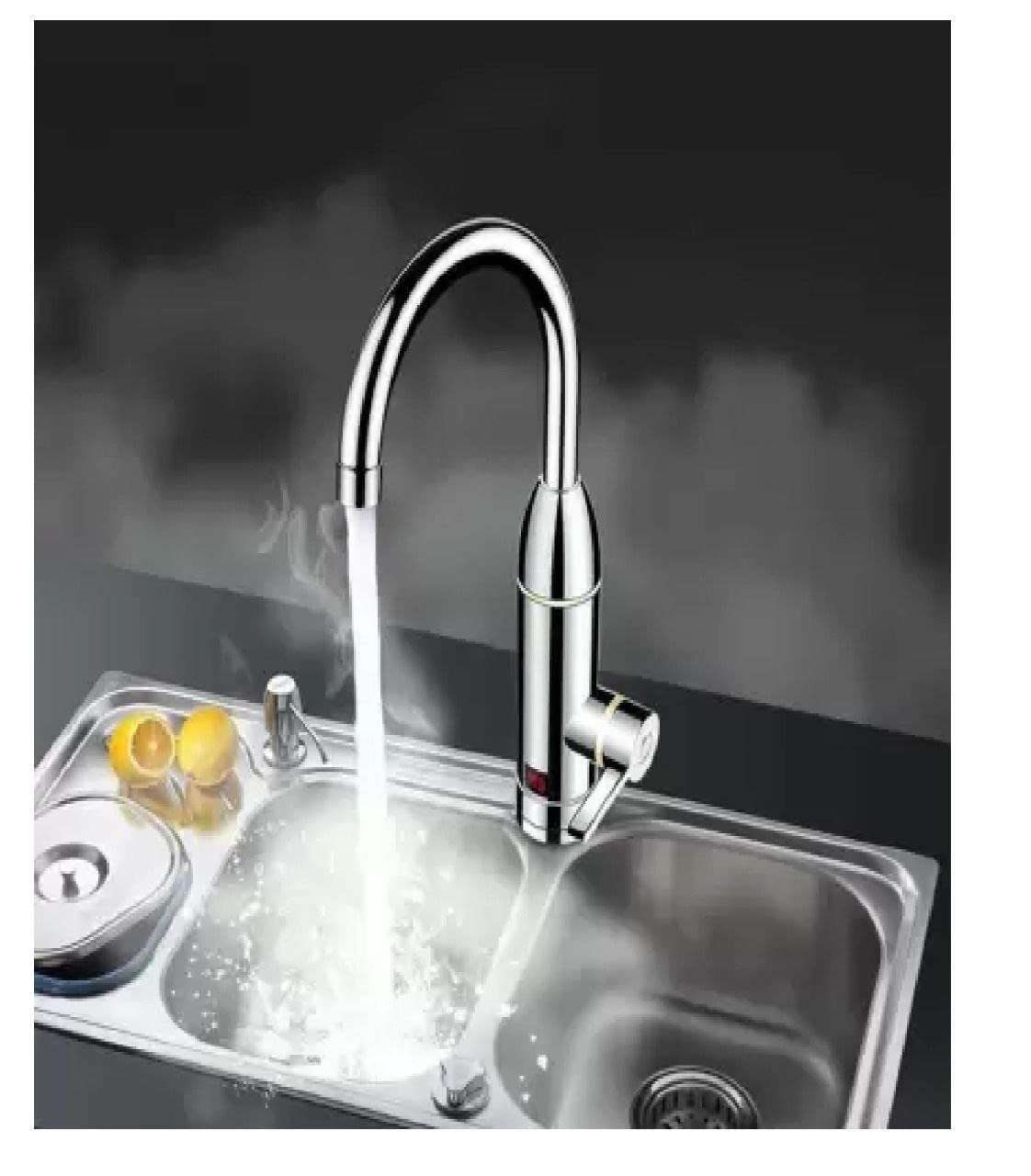 ZSIGNS Instant Electric Water Heater Faucet Tap Hot Tap Home-Kitchen Water Heating Instantaneous Water Heater Tank less for Tap,LED Electric Head Water Heaters For Home Kitchen 1