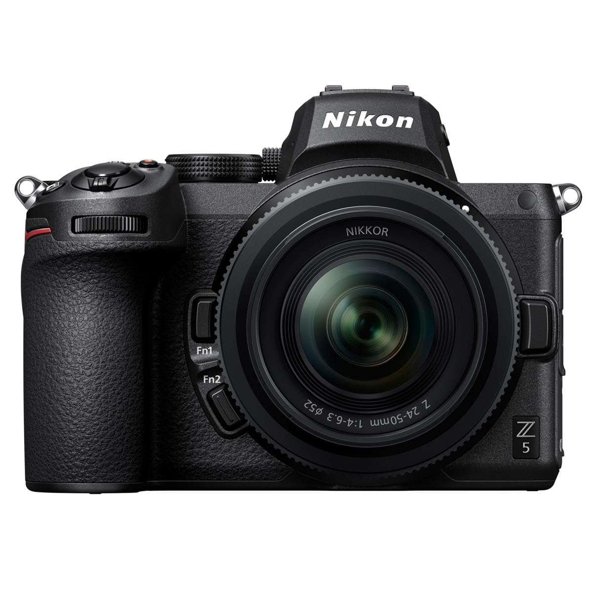 Nikon Z5 Full Frame Mirrorless Camera with NIKKOR Z 24-50mm f/4-6.3 Zoom Lens with Nikon MB-N10 Multi Battery Power Pack 2