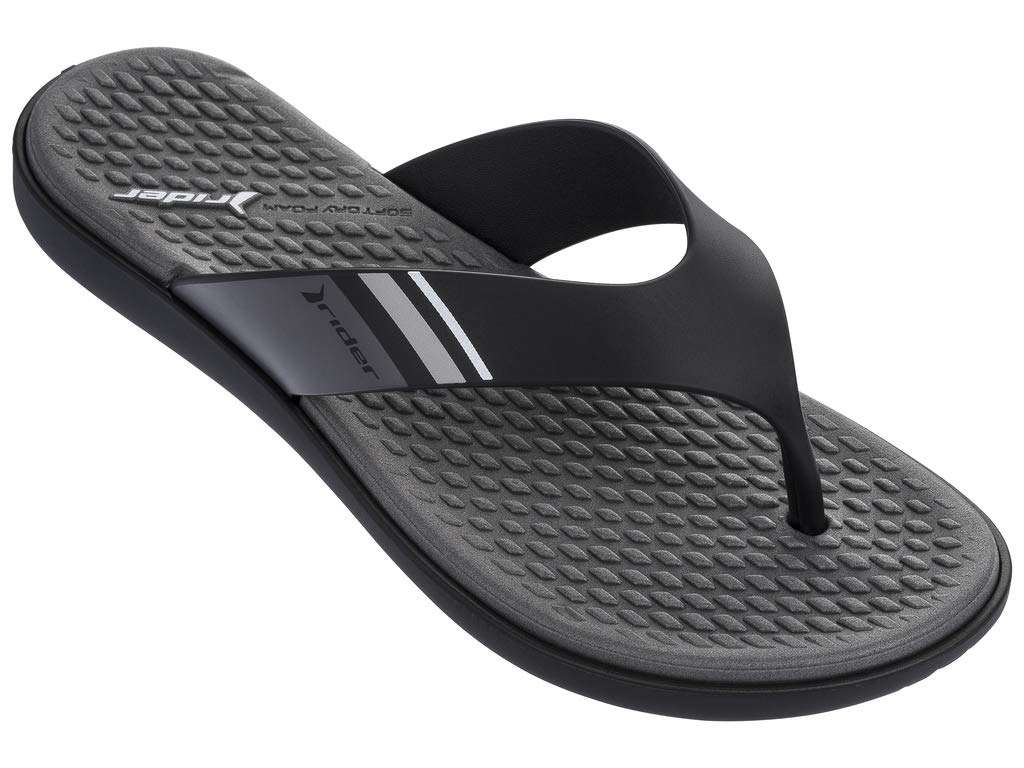 Rider Sandals Aqua Sandals (womens, 6, Black,Grey)