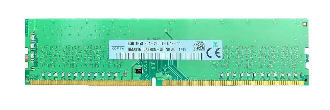 High-Performance DDR4 Desktop RAM 8GB 2400MHz – PC Memory Module | CL17 288-Pin 1.2V – Compatible with SK hynix 8GB DDR4 2400Mhz Desktop RAM (3-Year Warranty) 1