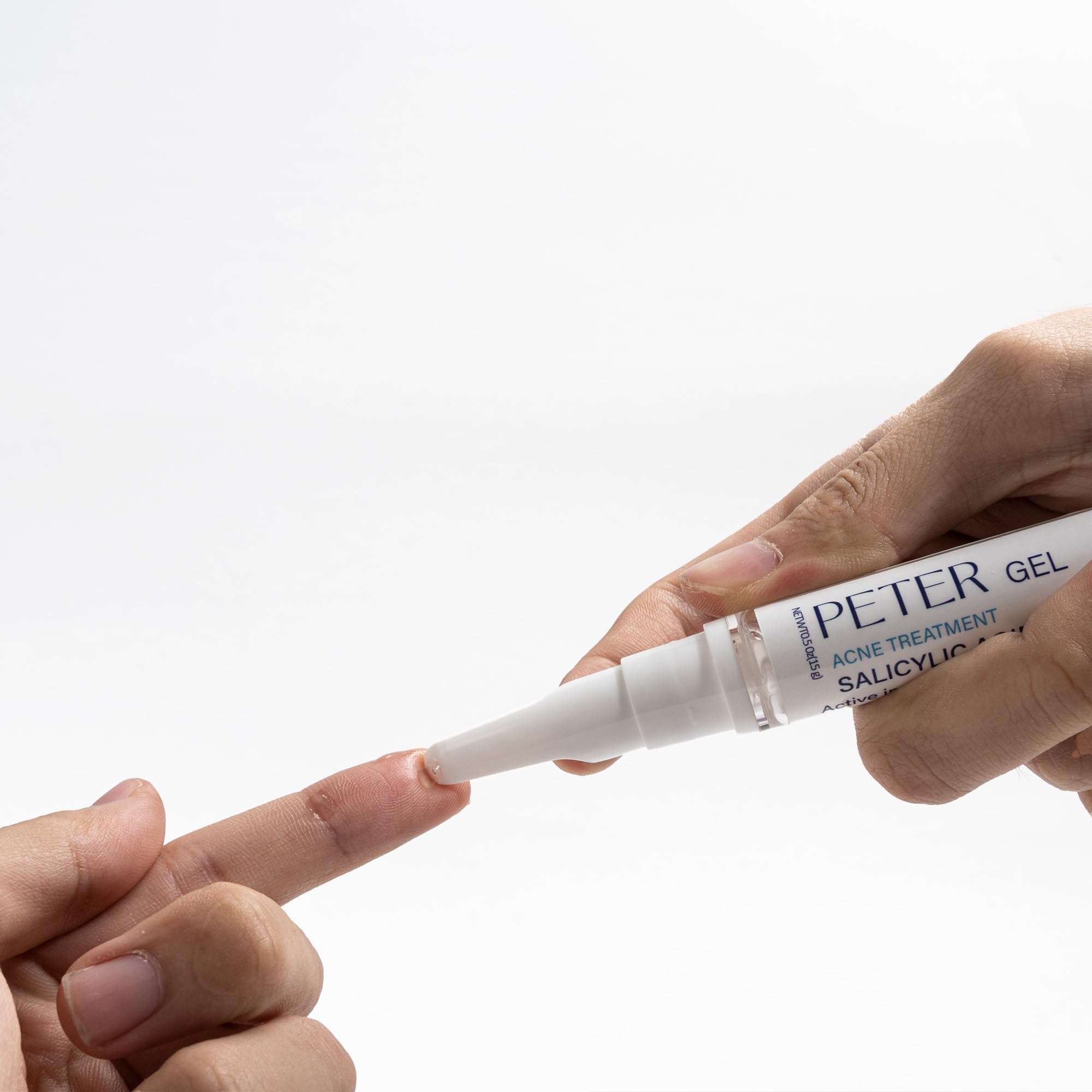 PETER GEL 0.1% SALICYLIC ACID GELO.1% A CNE TREATMENT Gel, 30 Day Supply, Retinoid Treatment for Face with 0.1% SALICYLIC, Gentle Skin Care for Acne Prone Sensitive Skin, 15g Tube 3