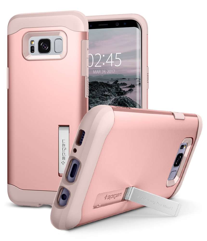 Spigen Slim Armor Designed for Samsung Galaxy S8 Case (2017) - Rose Gold 5