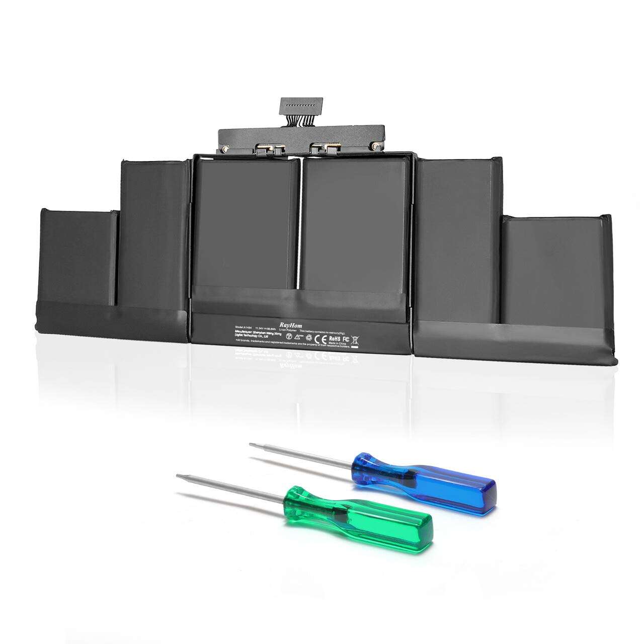 Lesaps A1494 A1398 Battery Replacement - for Apple MacBook Pro Retina 15" Mid 2014 Late 2013 Compatible with Retina ME293 ME294 High Performance Long Lasting [11.34V/95Wh] 1