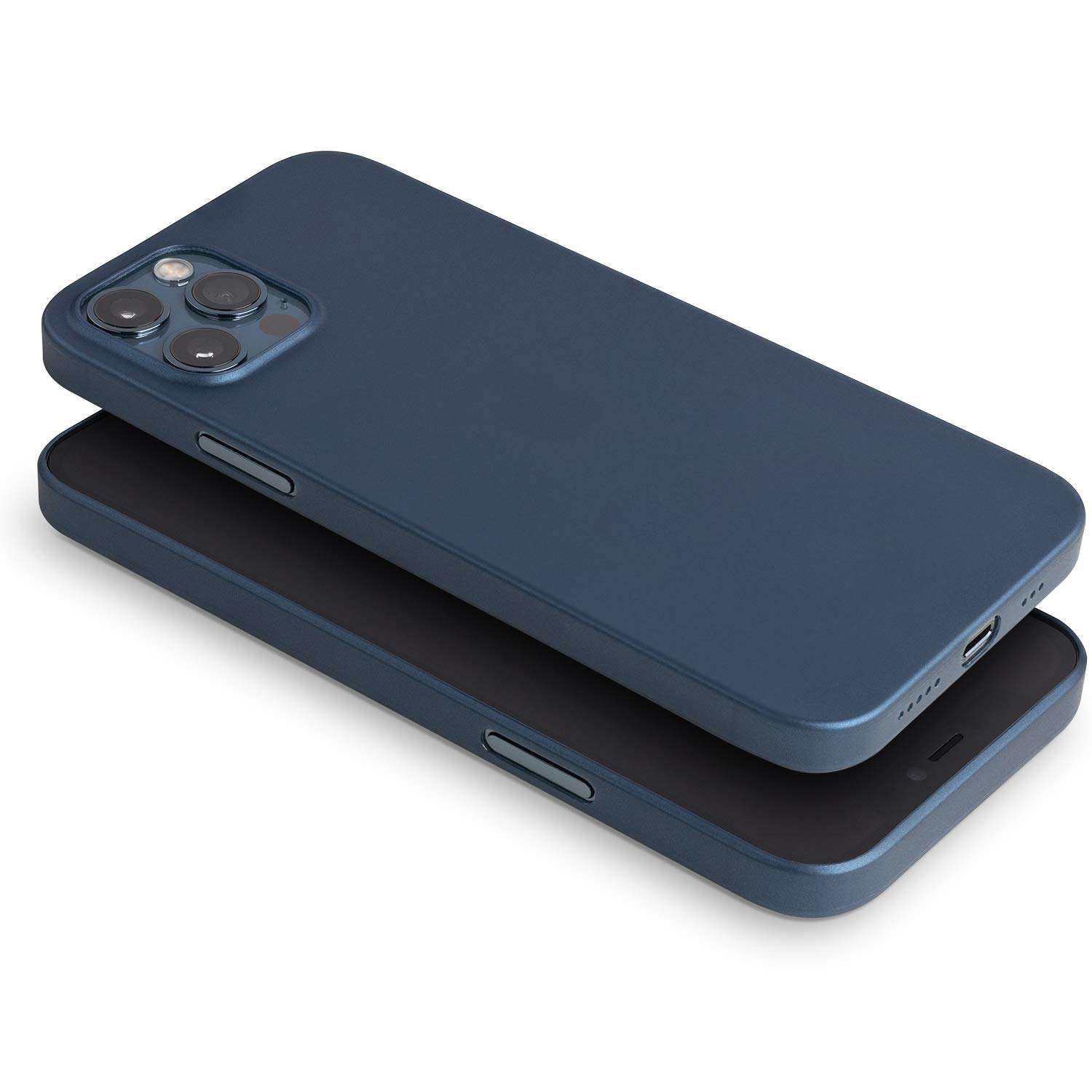 totallee Thin iPhone 12 Pro Case, Thinnest Cover Ultra Slim Minimal - for Apple iPhone 12 Pro (2020) (Pacific Blue) 2