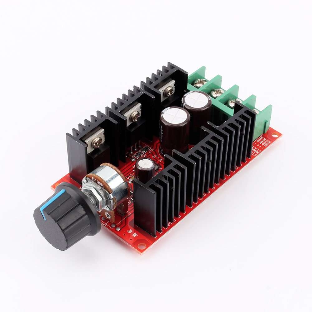 Motor Speed Control,DC 10-50V 40A 12000HZ PWM RC-Controller Governor Regulator Switch Module Stepless Variable Speed Control Switch 2000W 3