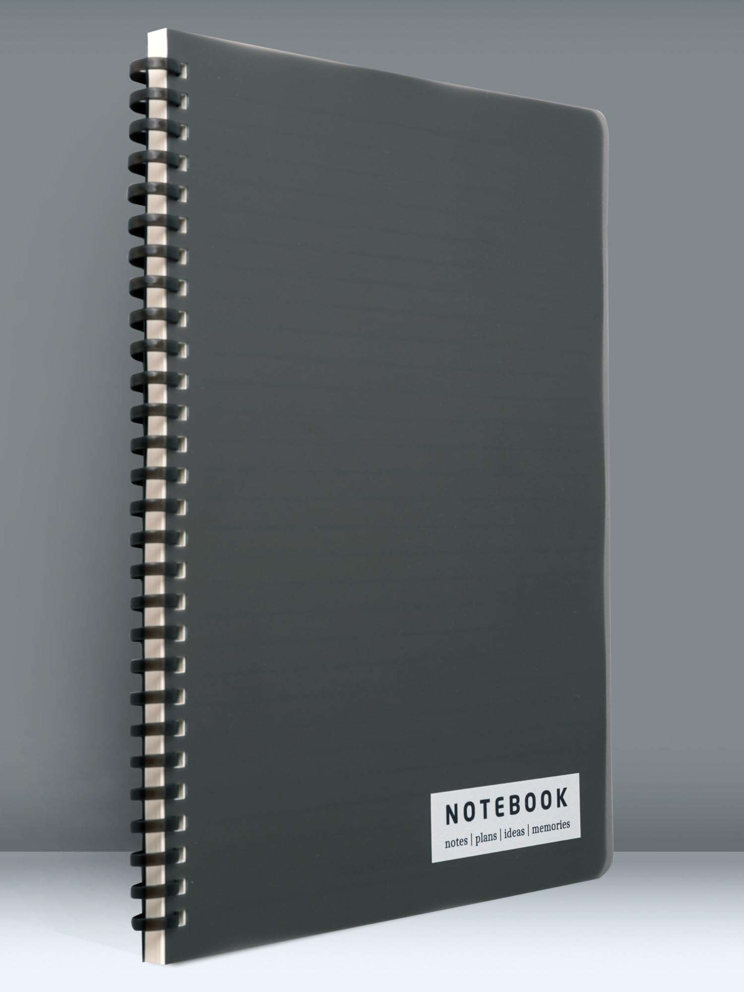 DOODLE B5 Ruled Spiral Notebook | 160 Pages, 80 GSM | Soft Wiro Binding for Smooth Writing | Ideal for School, College & Office | Black 3