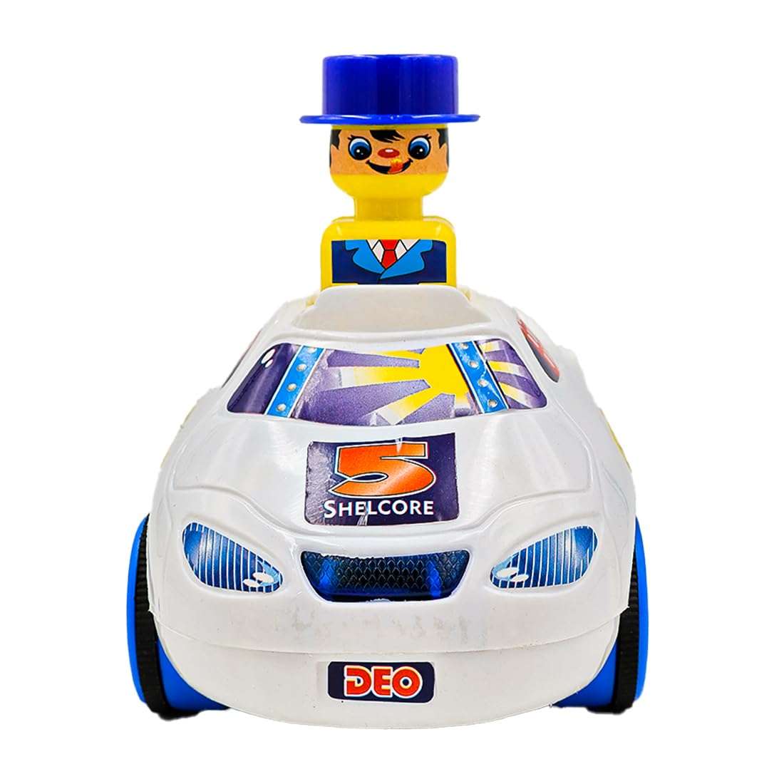 TOY BHARAT Push n Go Sports Car | Travel Toys | Birthday Gift | 1-6 Year | Realistic Design | Indoor Outdoor Play | Safe and Non-Toxic | Gift for Kids | Multicolour 3