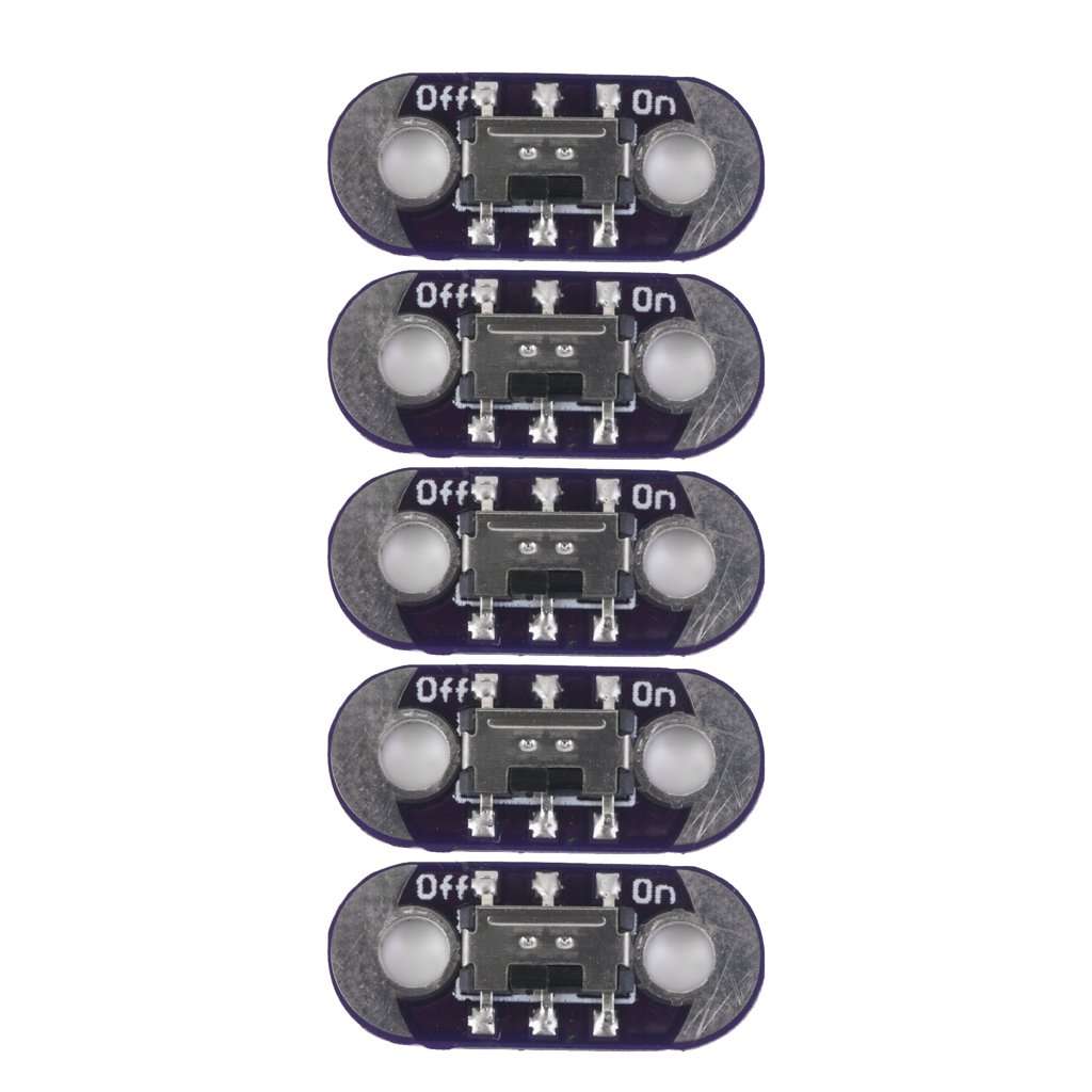Generic 5PCS LilyPad Slide Switch AYZ0202 for Arduino 3