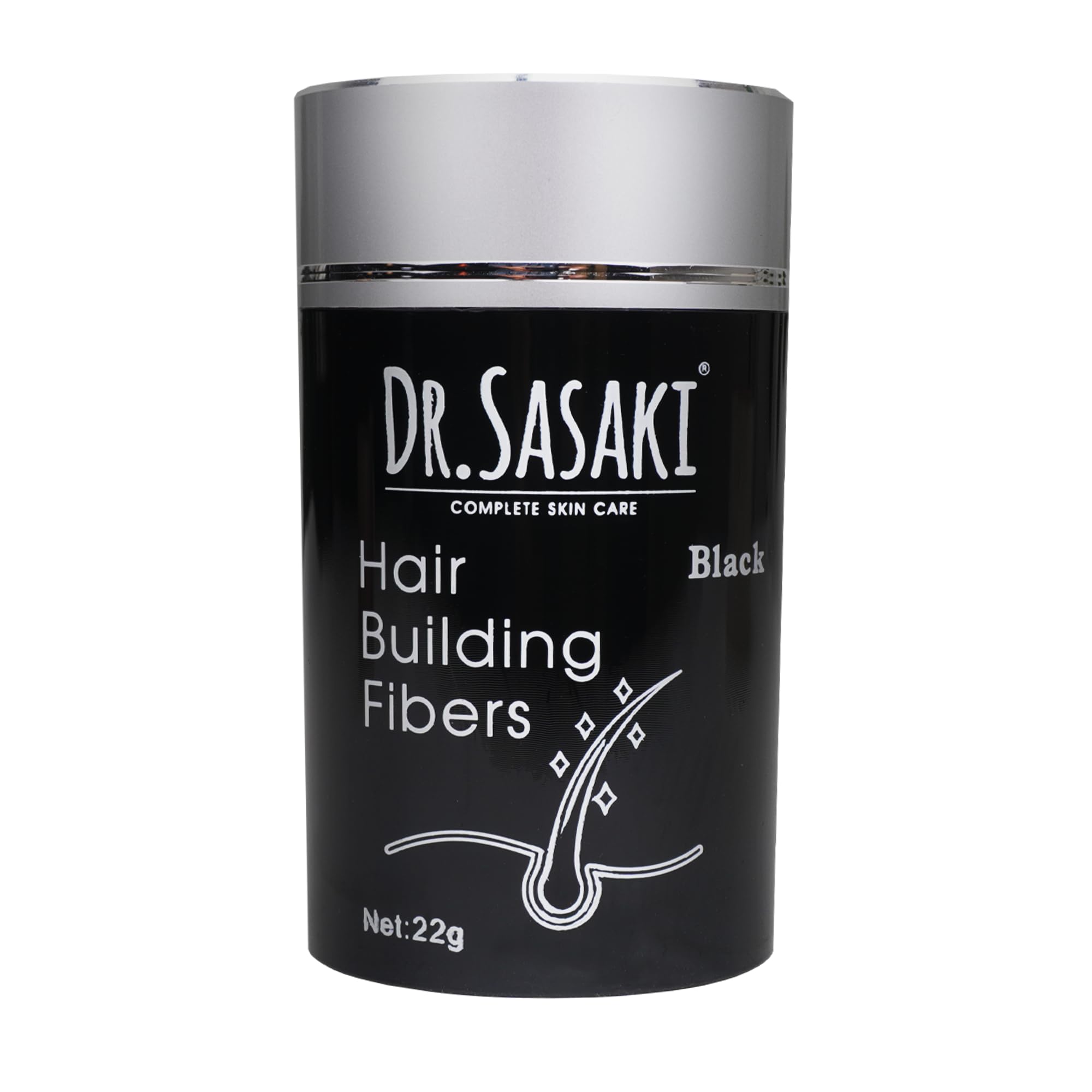 Dr.Sasaki Complete Skin Care Hair Building Fibres, 22g