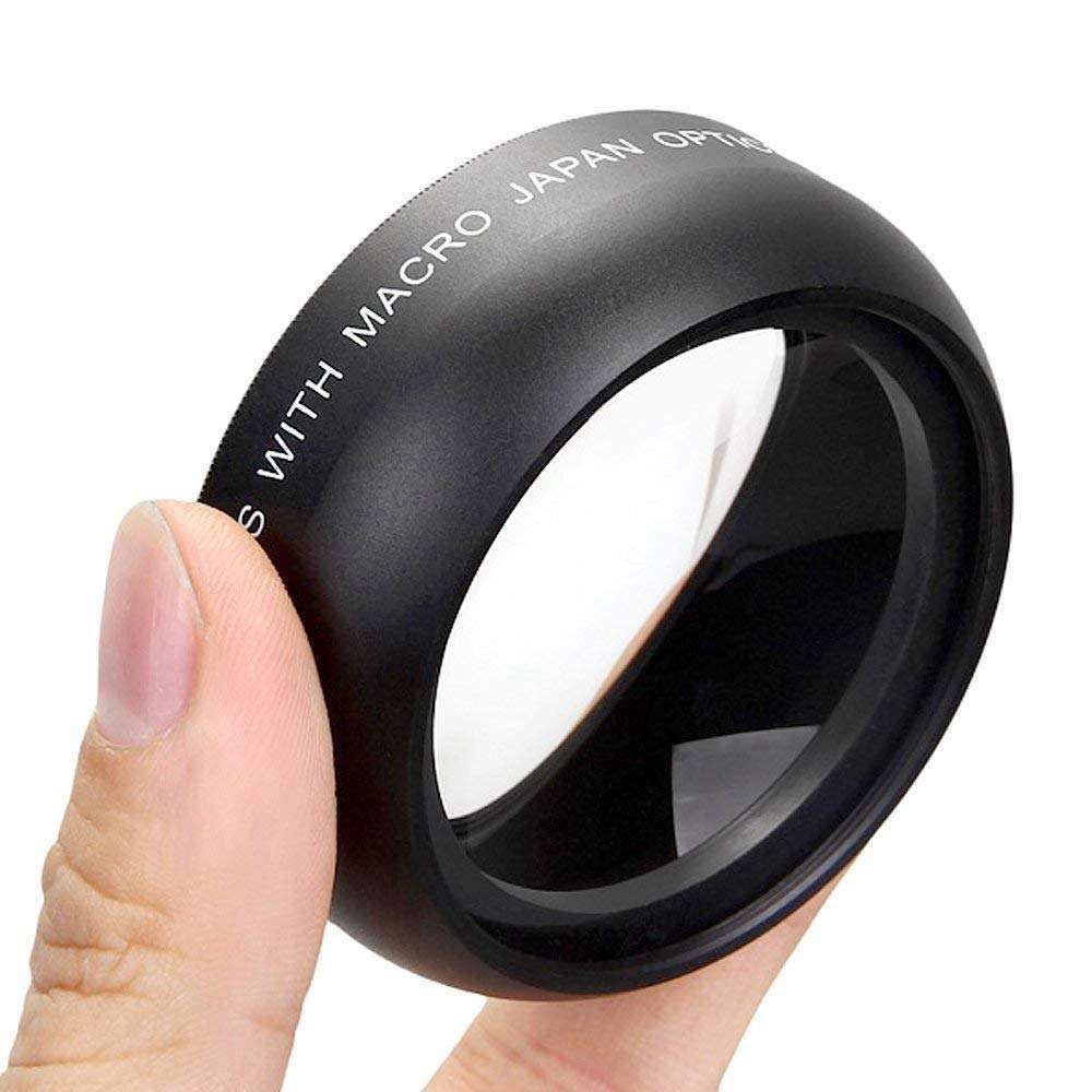 ADIGA 58MM Wide Angle 0.45x Converter Lens with Macro Close-Up Attachment for Rebel T6s,T6i,SL1,T5,T5i,T4i,T3,T3i,T1i,T2i,XSI,XS,XTI,XT,70D,60D,60Da,7D,5D,1D 5