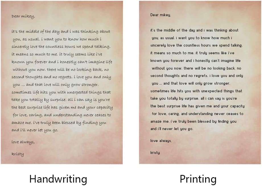 100 Sheets of Parchment Paper for Writing printing, Old Looking Vintage Design Stationery Vintage Letter Writing Paper for Invitation, Letter, Resume, Art, Double Sided 3